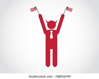 Liberia Evil Celebrate People Businessman