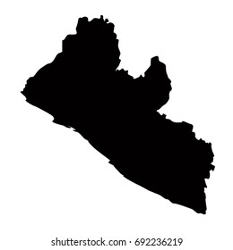 Liberia map