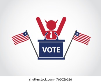 Liberia Podium Celebrate Corrupt Politician 
 Speech Poll