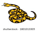 libertarian rattlesnake viper serpent yellow flag