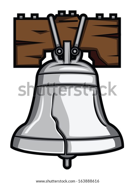 Liberty Bell Stock Vector (Royalty Free) 163888616