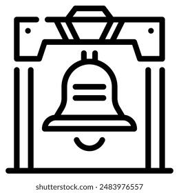 Liberty Bell icon for web, app, infographic, etc