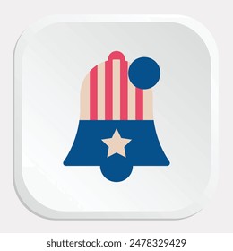 Liberty Bell Icons: Symbolize American Heritage with Dynamic Graphics