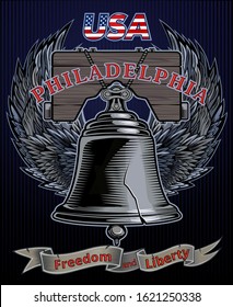 Liberty Bell in Philadelphia, Pennsylvania