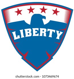 Liberty Eagle Badge