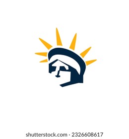 Liberty logo symbol of freedom dan sun