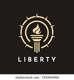 
Liberty logo template | Freedom