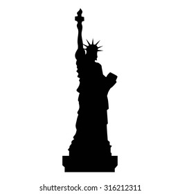 liberty new york logo. vector.