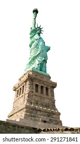 Liberty Statue Polygon Vector in New York CIty