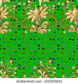 Liberty style millefleurs. Rustic chic. Floral meadow background for textile, wallpaper, covers, surface, print, gift wrap, scrapbooking, decoupage. Seamless folk pattern in small wild flowers.