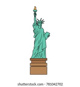 Liberty vector icon