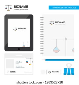 Libra  Business Logo, Tab App, Diary PVC Employee Card and USB Brand Stationary Package Design Vector Template