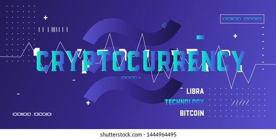 Libra cryptocurrency.New cryptocurrency. Calibra is a new digital wallet for a new digital currency Libra. Cryptocurrency coin sign isolated. Vector template design, eps 10.