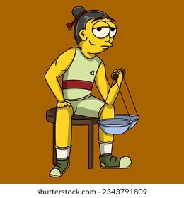 libra doing sports activities every day to maintain a healthy body balance