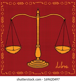 Libra- horoscope sign 