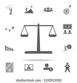 Libra icon. Finance icons universal set for web and mobile