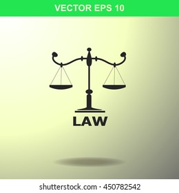 Libra icon. Illustration for business.