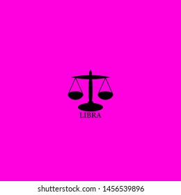libra icon sign signifier vector