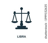 Libra icon. Simple element from jewelery collection. Creative Libra icon for web design, templates, infographics and more