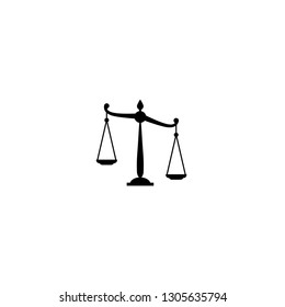 Libra icon vector