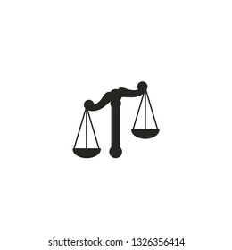 Libra icon vector