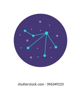 libra icon. vector illustration