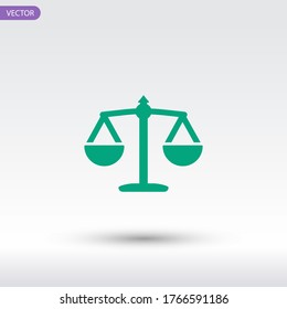 Libra Icon. Vector illustration EPS 10.