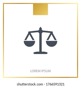 Icono de Libra. Ilustración del vector EPS 10.