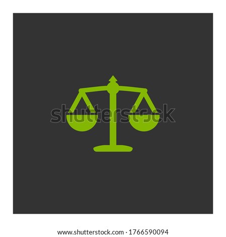 Libra Icon. Vector illustration EPS 10.
