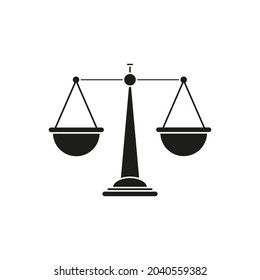 Libra icon vector. scales illustration sign. balance symbol. weigher logo.