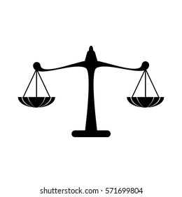 Libra icon,balance, illustration