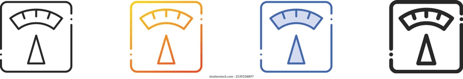 libra icon.Thin Linear, Gradient, Blue Stroke and bold Style Design Isolated On White Background