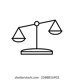 libra line icon vector design illustration