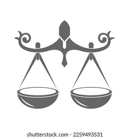 Libra logo icon design illuatration