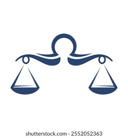 Libra logo icon design template