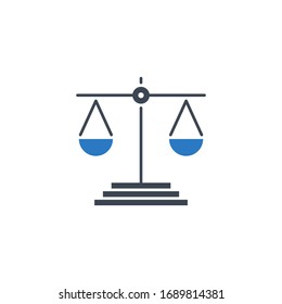 Icono de glifo vectorial relacionado con Libra. Aislado sobre fondo blanco. Ilustración vectorial.