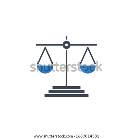 Libra related vector glyph icon. Isolated on white background. Vector illustration.