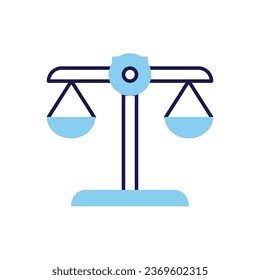 Icono de vector relacionado con Libra. Aislado sobre fondo blanco. Ilustración del vector