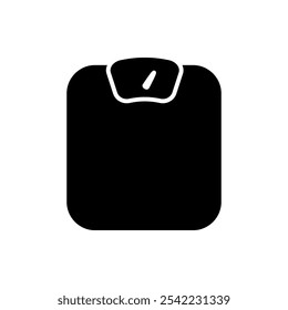 Libra, scales simple icon vector. Flat design. White background.ai