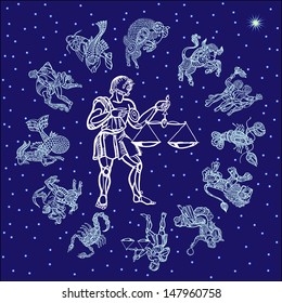 libra, sign of the zodiac