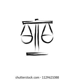 Libra sketch style illustration