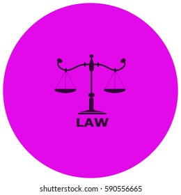 Libra vector  icon