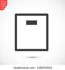 LIBRA vector icon eps 10