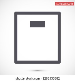 LIBRA vector icon eps 10