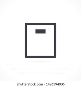 LIBRA vector icon eps 10