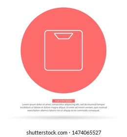 Libra Vector Icon . Lorem Ipsum Illustration design