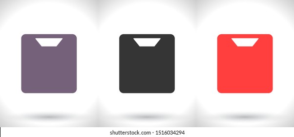 Libra Vector Icon . Lorem Ipsum Illustration design