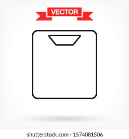 Libra Vector Icon . Lorem Ipsum Illustration design