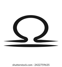 libra zodiac icon vector illustration design
