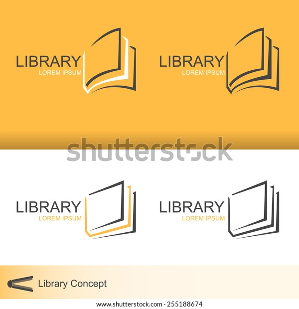 Library Stock Vector (Royalty Free) 255188674